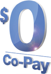 Graphic of $0 Co-Pay